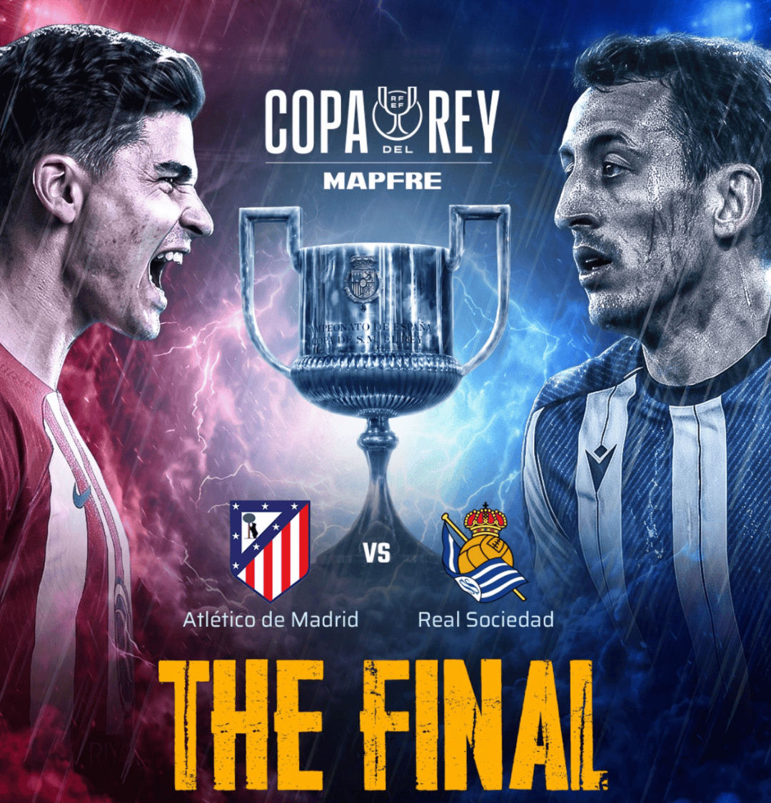 西国王杯：马德里竞技连续作战，皇家社会决赛胜率低